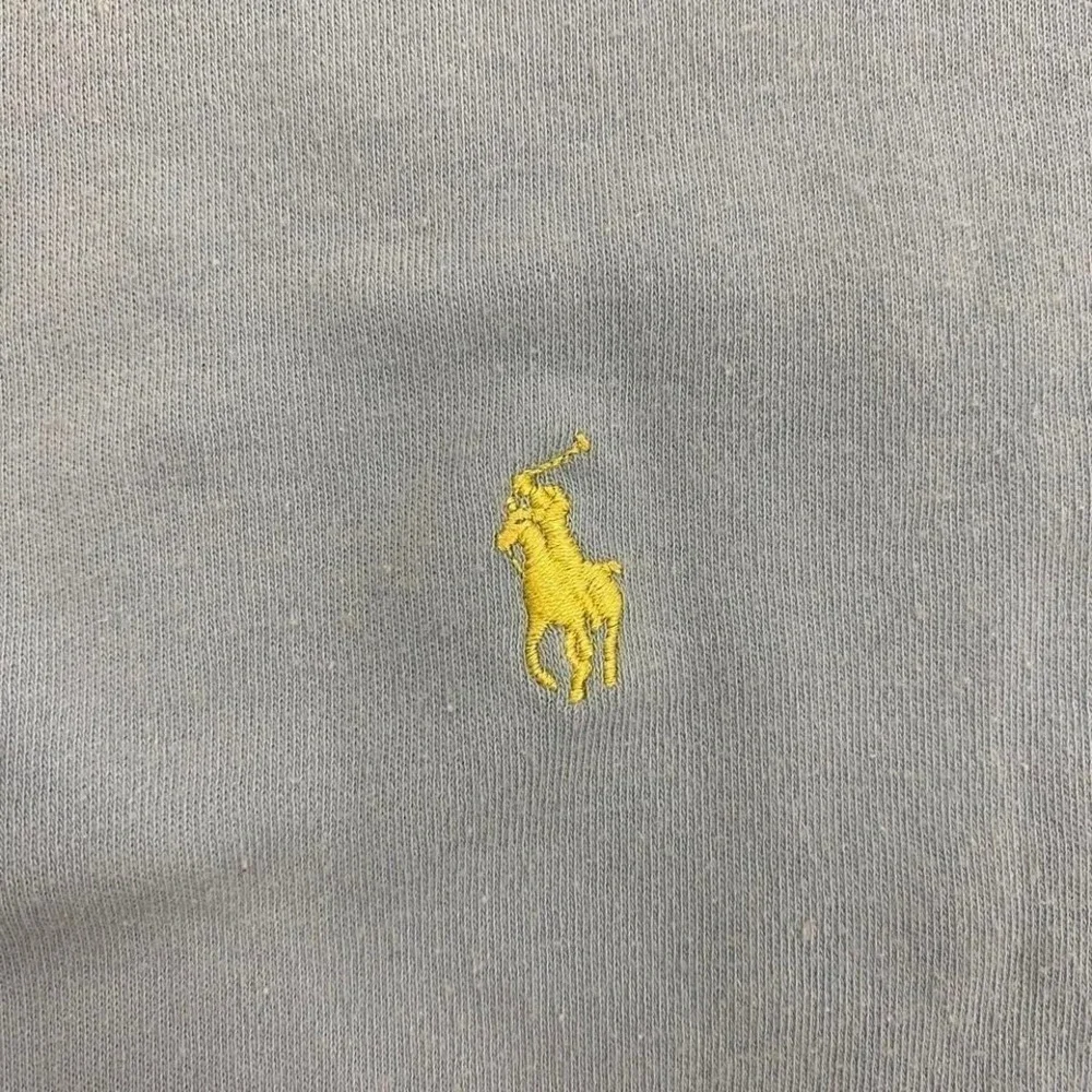Vintage 90s Ralph Lauren Light Blue Polo Shirt Size L‎